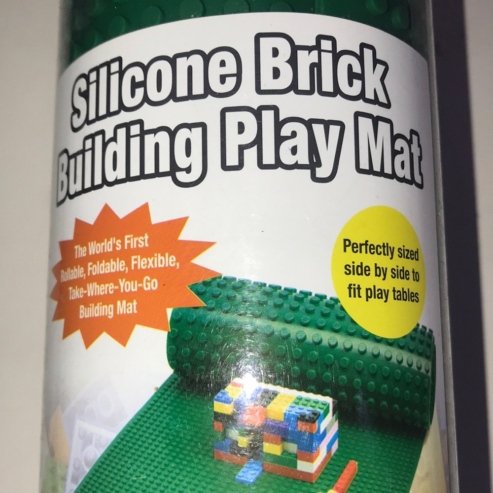 Silicone Brick Building Play Mat